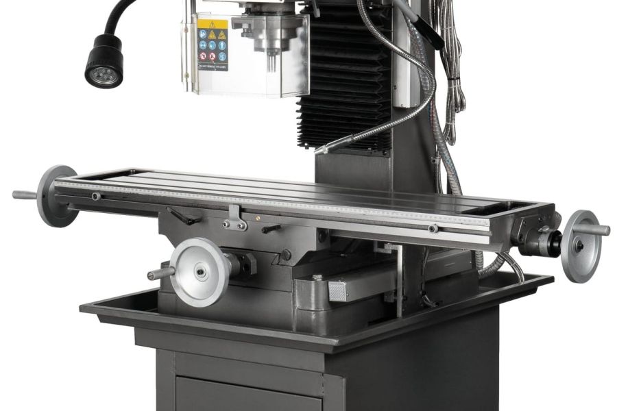 Редукторный фрезерно-сверлильный станок JET JMD-45LPFD - фото