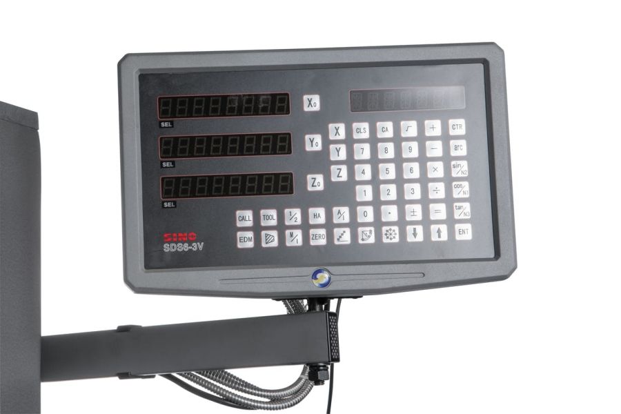 Редукторный фрезерно-сверлильный станок JET JMD-45LPFD - фото