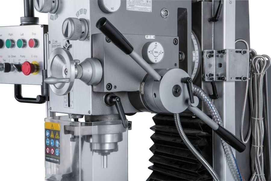 Редукторный фрезерно-сверлильный станок JET JMD-50LPFD - фото