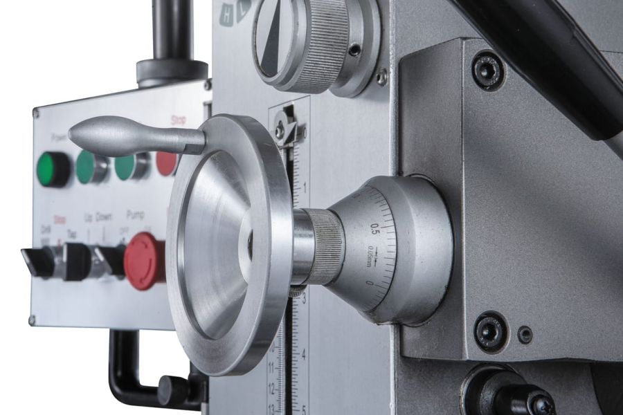 Редукторный фрезерно-сверлильный станок JET JMD-50LPFD - фото