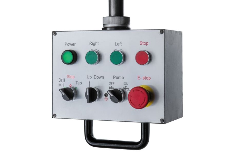 Редукторный фрезерно-сверлильный станок JET JMD-50LPFD - фото