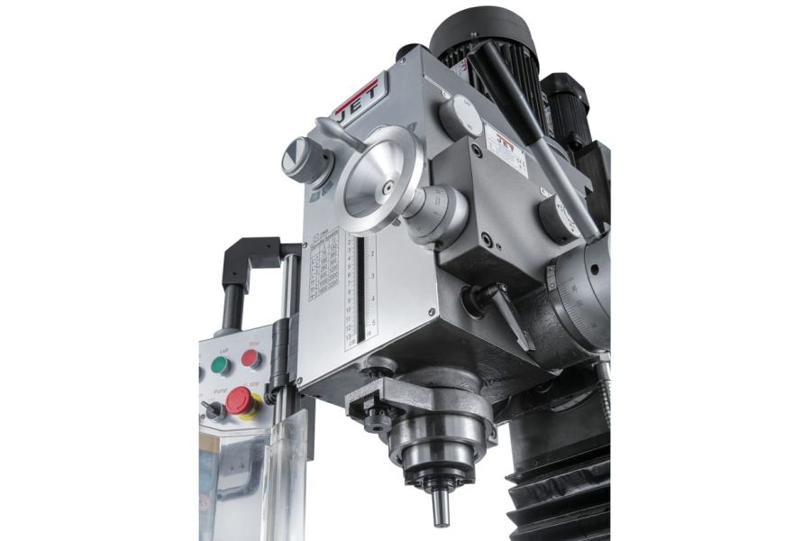 Редукторный фрезерно-сверлильный станок JET JMD-50LPFD - фото