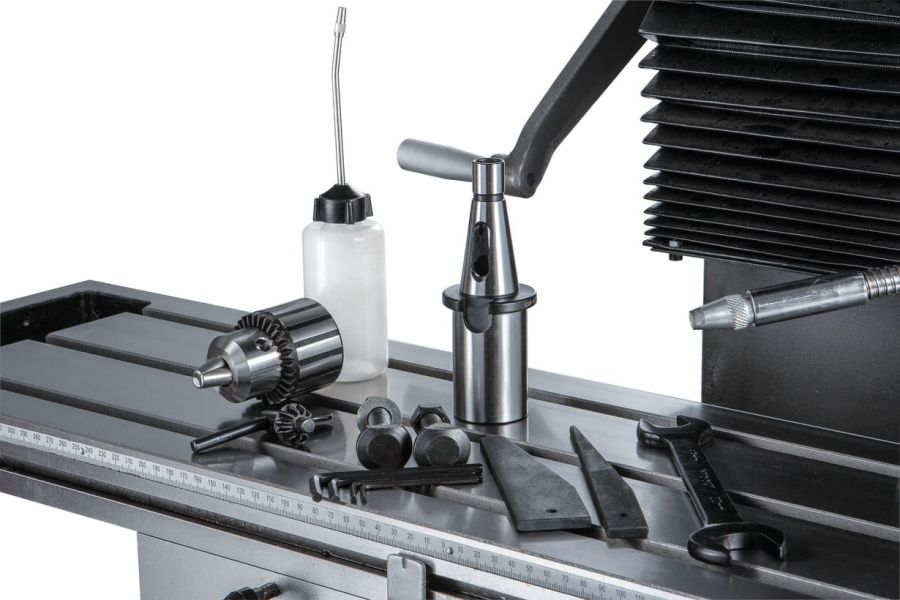 Редукторный фрезерно-сверлильный станок JET JMD-50LPFD - фото