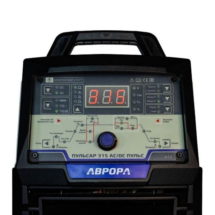 Аппарат аргонодуговой сварки АВРОРА Пульсар 315 AC/DC ПУЛЬС - фото