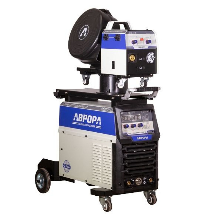 Инверторный сварочный полуавтомат АВРОРА ПРОГРЕСС 500 ПУЛЬС St НАКС - фото