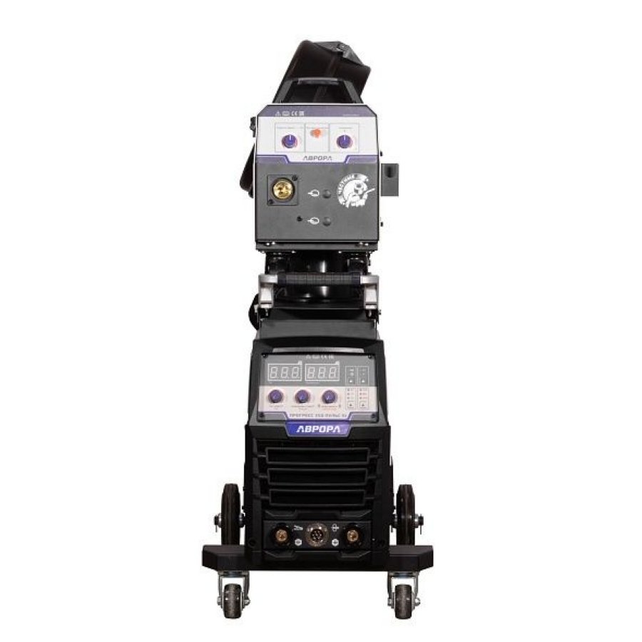 Инверторный сварочный полуавтомат АВРОРА ПРОГРЕСС 350 ПУЛЬС St НАКС - фото