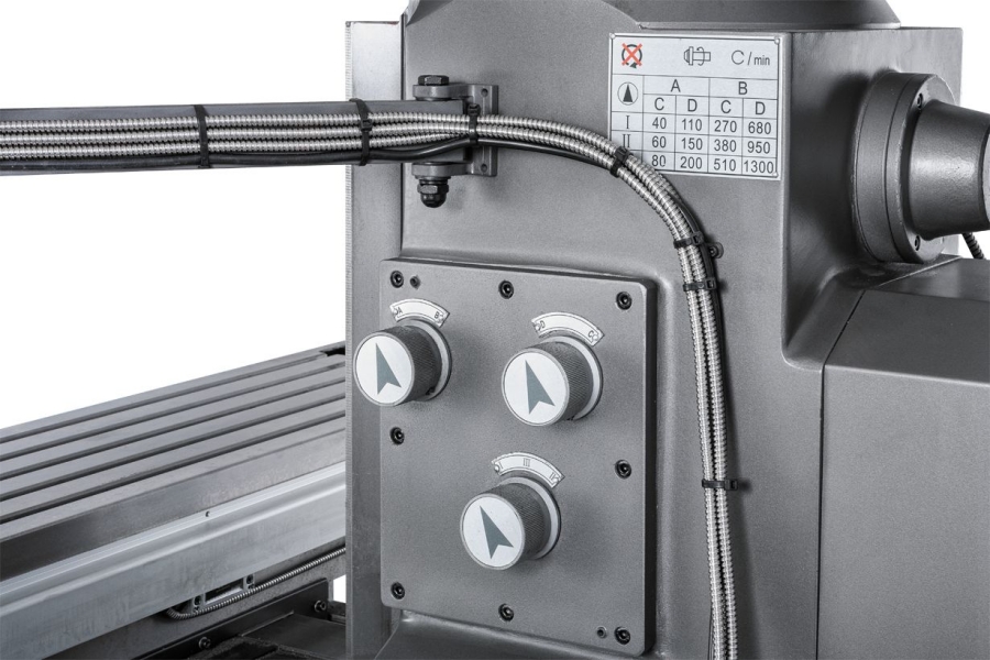 Широкоуниверсальный фрезерный станок JET JMD-1144GHV DRO - фото