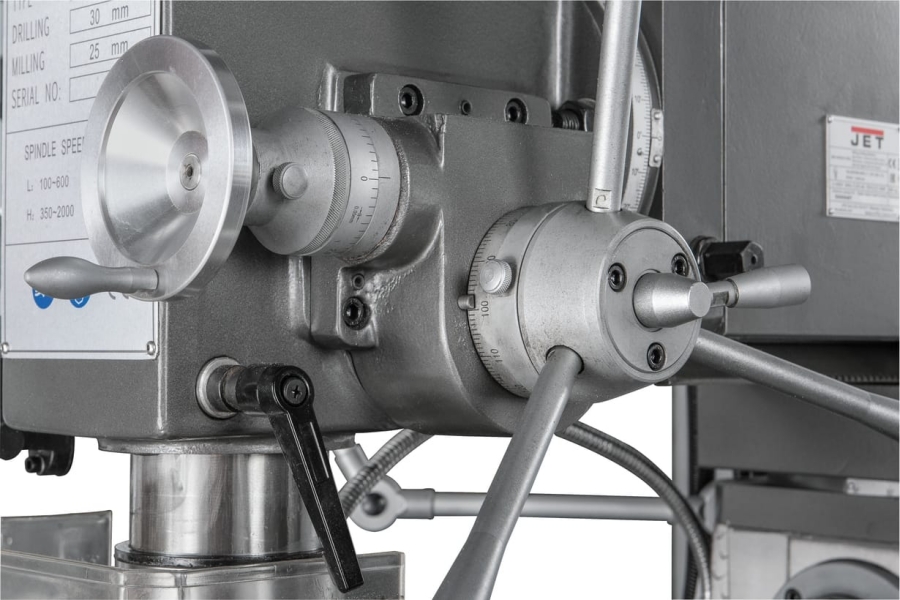 Широкоуниверсальный фрезерный станок JET JMD-939GHV DRO - фото