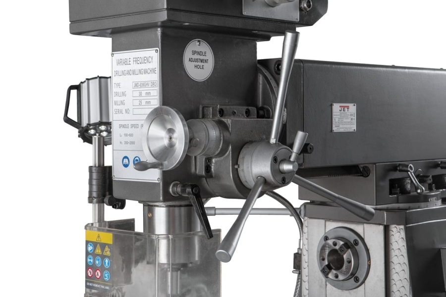 Широкоуниверсальный фрезерный станок JET JMD-939GHV DRO - фото