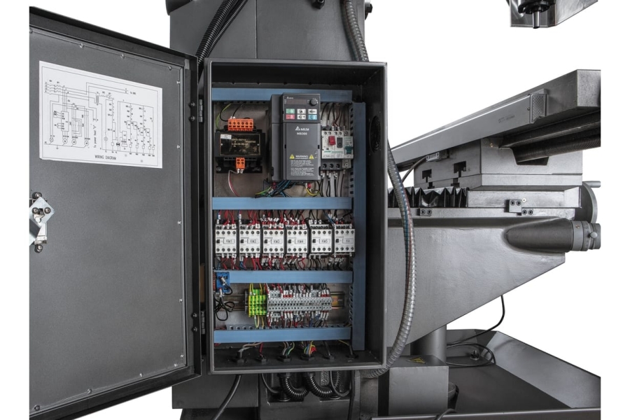 Широкоуниверсальный фрезерный станок JET JMD-939GHV DRO - фото