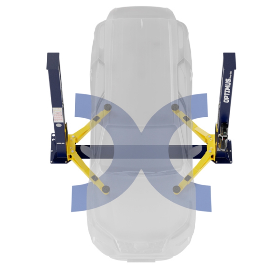 Подъемник автомобильный Optimus SF-OPT-4T 380 В - фото