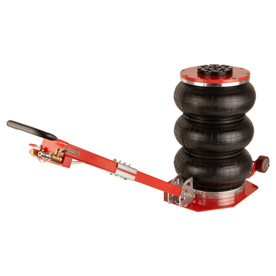 Домкрат подкатной пневматический WiederKraft WDK-81813D - фото