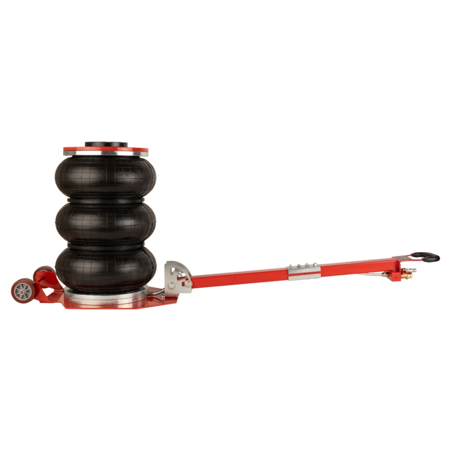 Домкрат подкатной пневматический WiederKraft WDK-81813D - фото