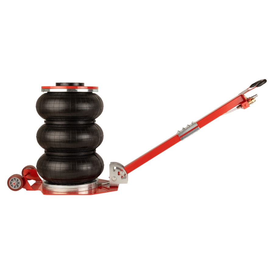 Домкрат подкатной пневматический WiederKraft WDK-81813D - фото