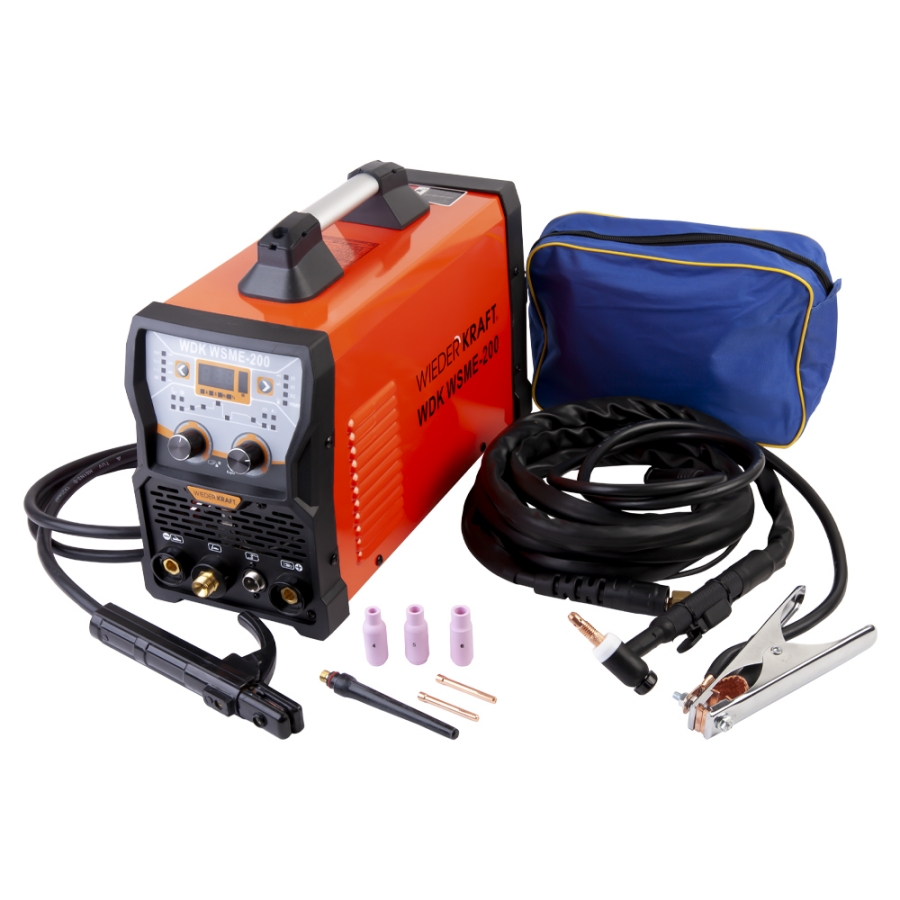 Аппарат аргонодуговой сварки Wieder Kraft WDK WSME-200 - фото