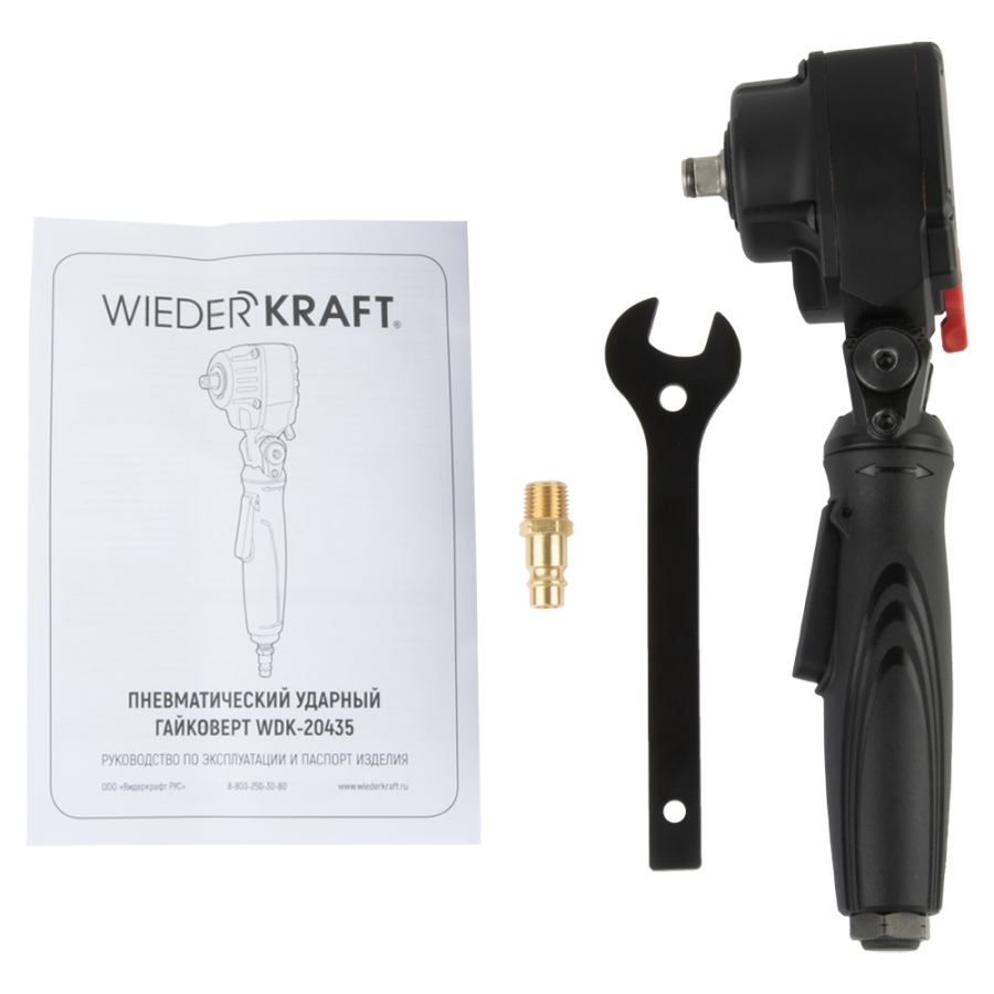 Пневматический ударный гайковерт Wieder Kraft WDK-20435 - фото