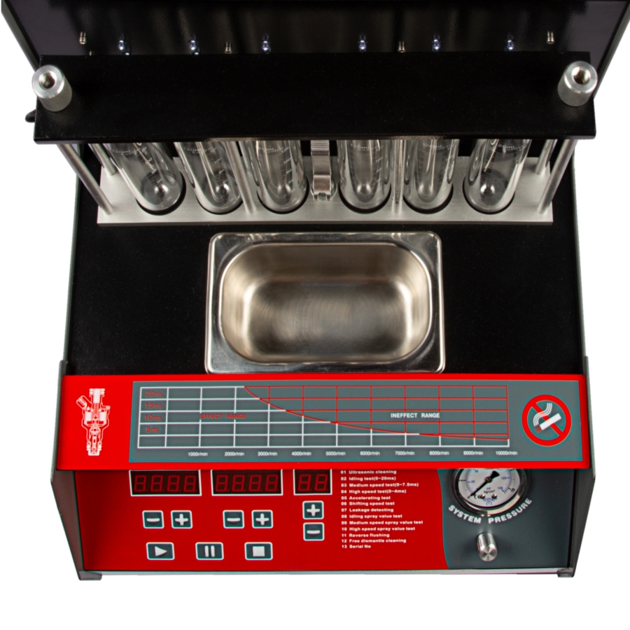 Ультразвуковой стенд для тестирования и промывки форсунок WiederKraft WDK-88200 - фото