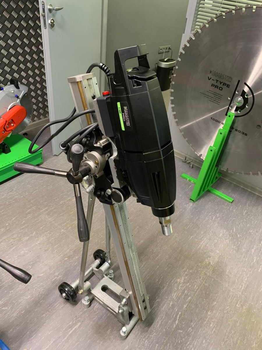 Установка алмазного бурения Diamaster Pro S-500A с наклоном - фото