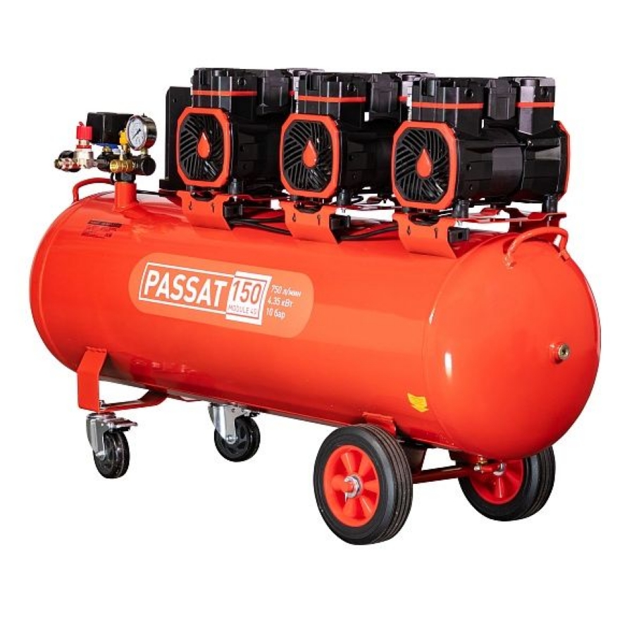 Компрессор безмасляный Aurora PASSAT-150 MODULE 4G - фото