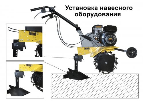 Культиватор Энкор-КБ 5,5/850 - фото