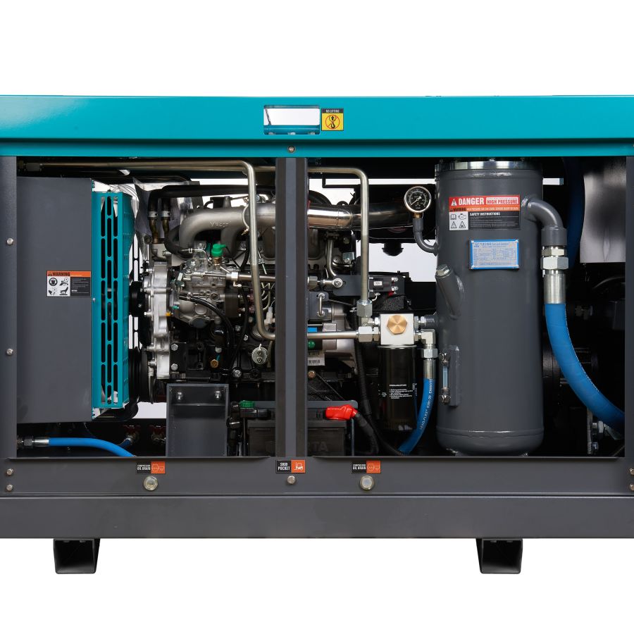 Дизельный компрессор MASTER BLAST MB-190B-7+АС - фото