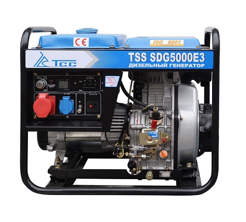 Генератор дизельный TSS SDG 5000E3 - фото