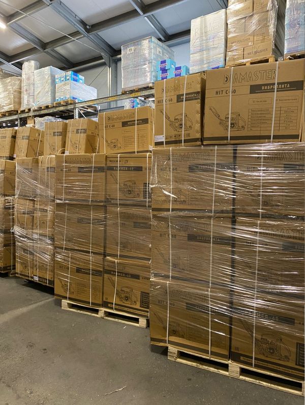 Виброплита Diamaster HIT-C60/6,5D (бак, колеса) - фото