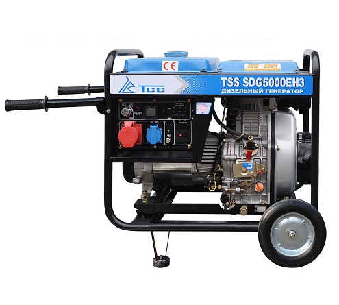 Генератор дизельный TSS SDG 5000EH3 - фото