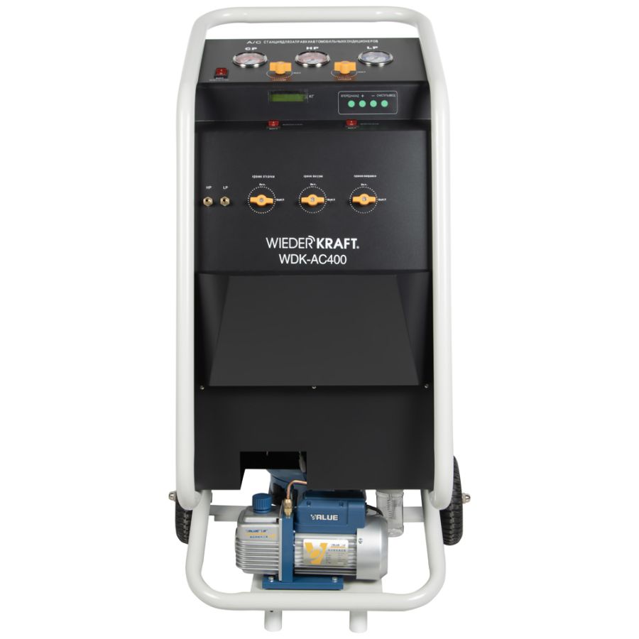 Установка для заправки автомобильных кондиционеров Wieder Kraft WDK-AC400 - фото