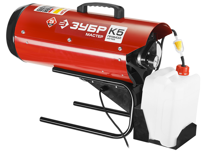 Дизельная тепловая пушка Зубр ДП-К5-15000 - фото