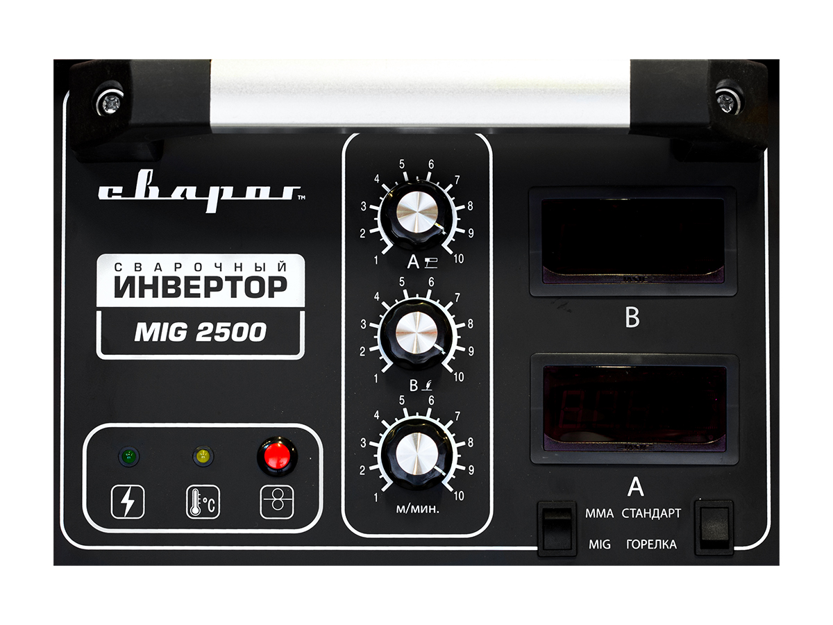 Сварочный полуавтомат Сварог MIG 2500 (J67) + ММА тележка - фото