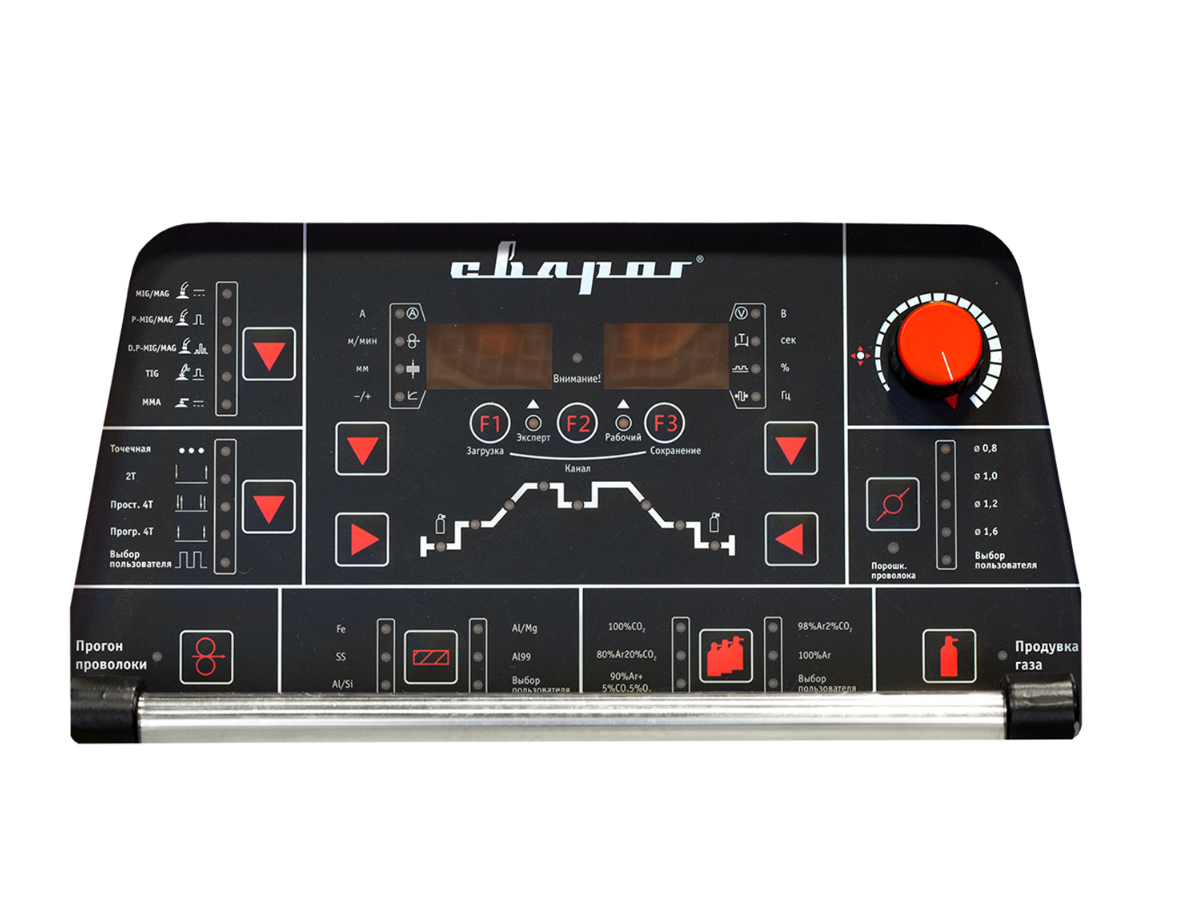 Сварочный полуавтомат Сварог MIG 500 P (J77) + TIG/ММА турель - фото