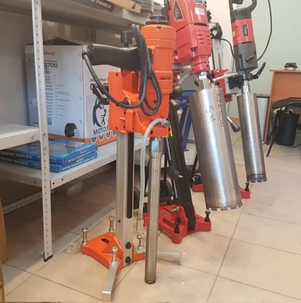 Установка алмазного бурения Diamaster CF03-80 + станина D-200N - фото