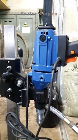 Установка алмазного бурения KEOS KS-130 со стойкой - фото