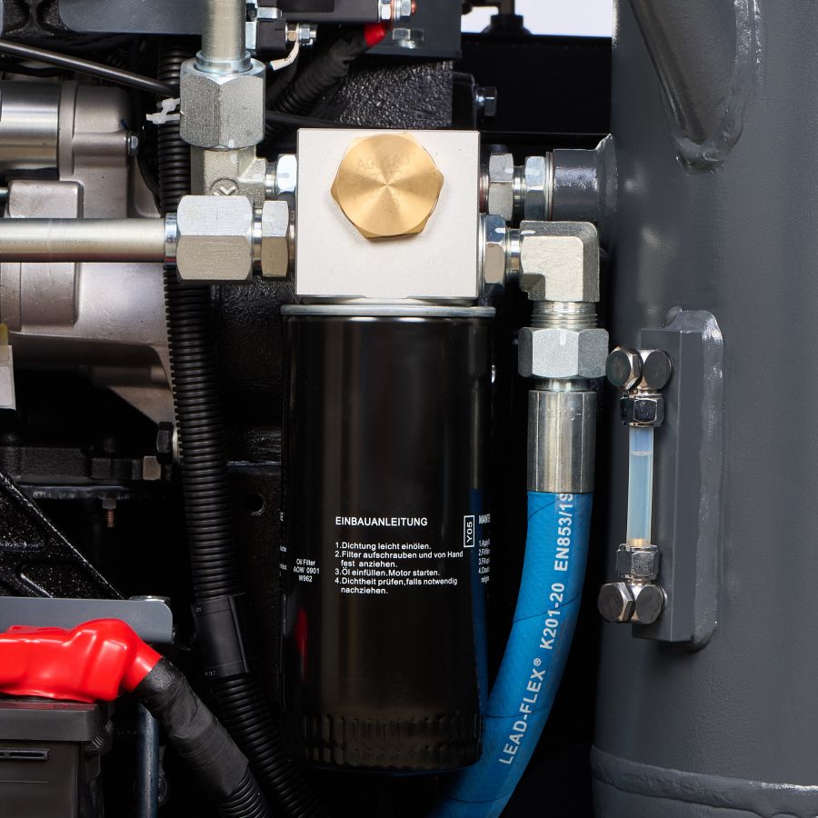 Дизельный компрессор MASTER BLAST MB-190B-7+АС - фото