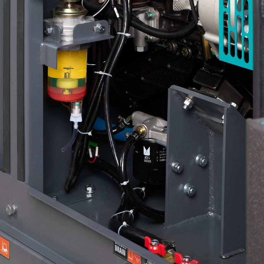 Дизельный компрессор MASTER BLAST MB-190B-7+АС - фото