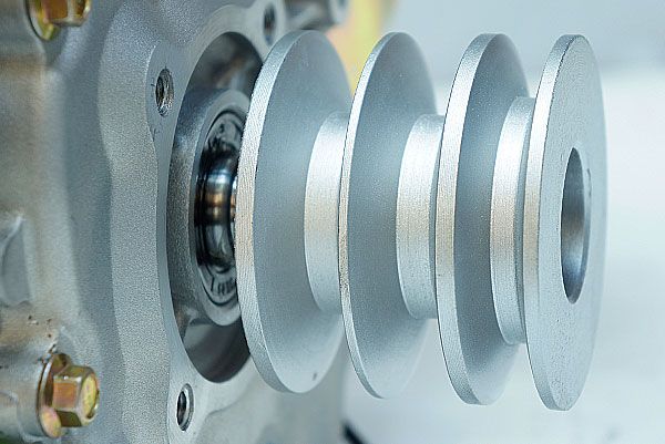 Двигатель Aurora АЕ-7/Р (со шкивом), аналог двигателя GX210 HONDA - фото