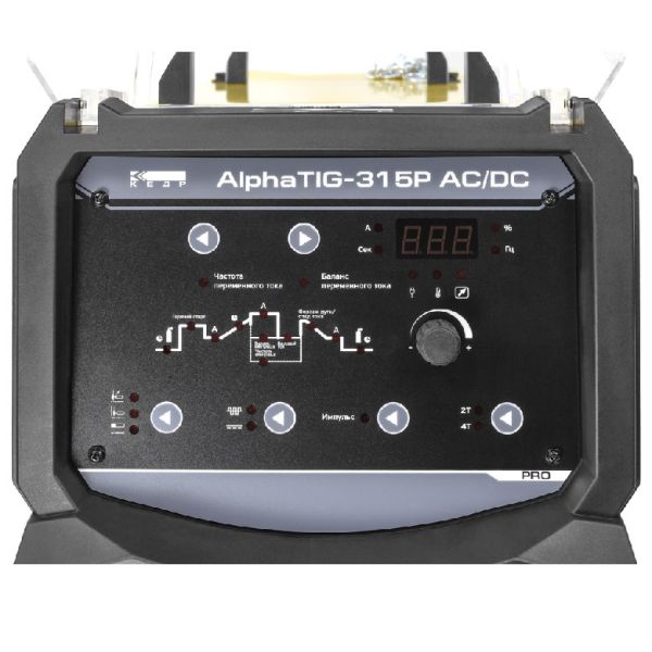 Аппарат аргонодуговой сварки КЕДР AlphaTIG-315P AC/DC - фото