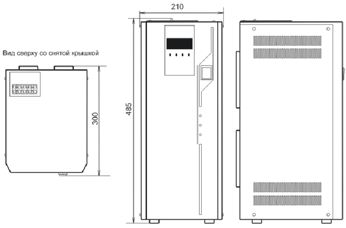 Стабилизатор напряжения Каскад СН-О-17 - фото