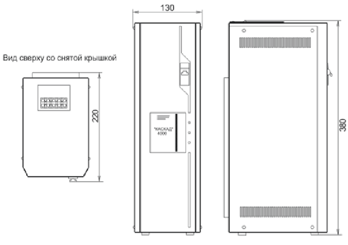 Стабилизатор напряжения Каскад СН-О-4000 - фото