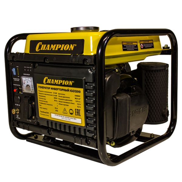 Генератор бензиновый инверторный Champion IGG 1200 - фото