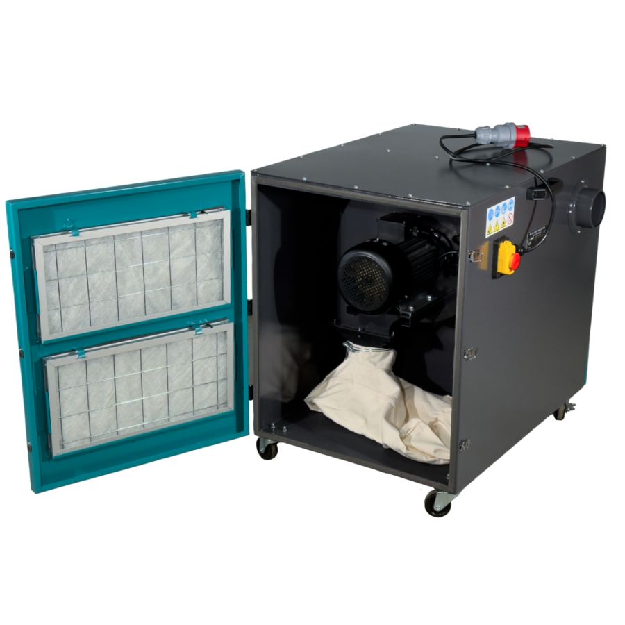 Установка аспирационная для металлической стружки AURA PM-1500A/380 - фото