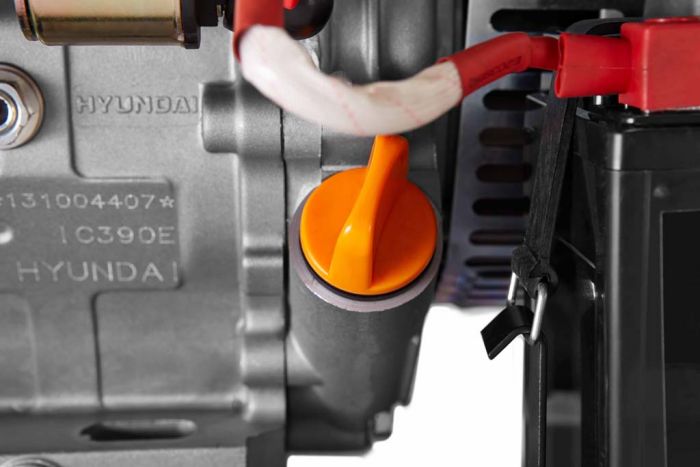 Генератор газ/бензин Hyundai HHY 7000FGE - фото