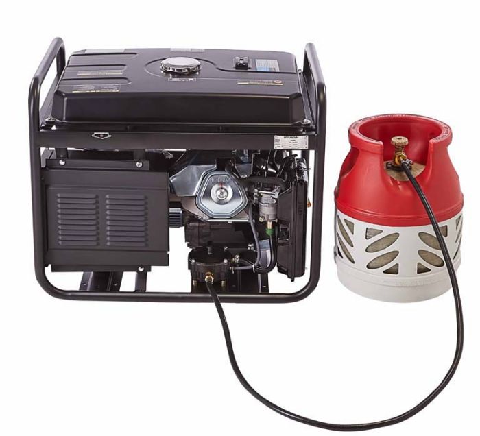 Генератор газ/бензин Hyundai HHY 7000FGE - фото