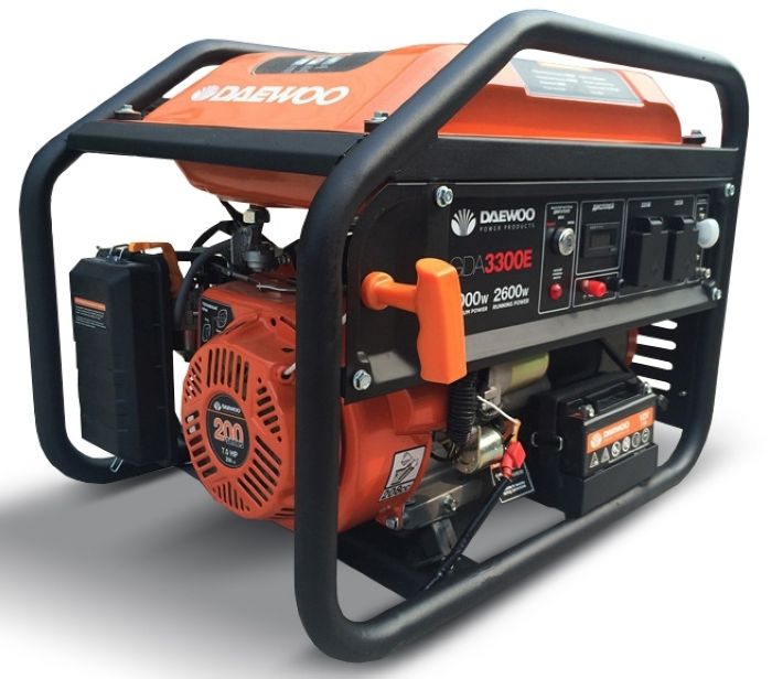 Генератор бензиновый Daewoo GDA 3300E - фото
