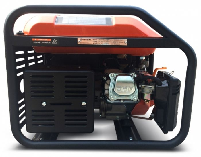 Генератор бензиновый Daewoo GDA 3300E - фото