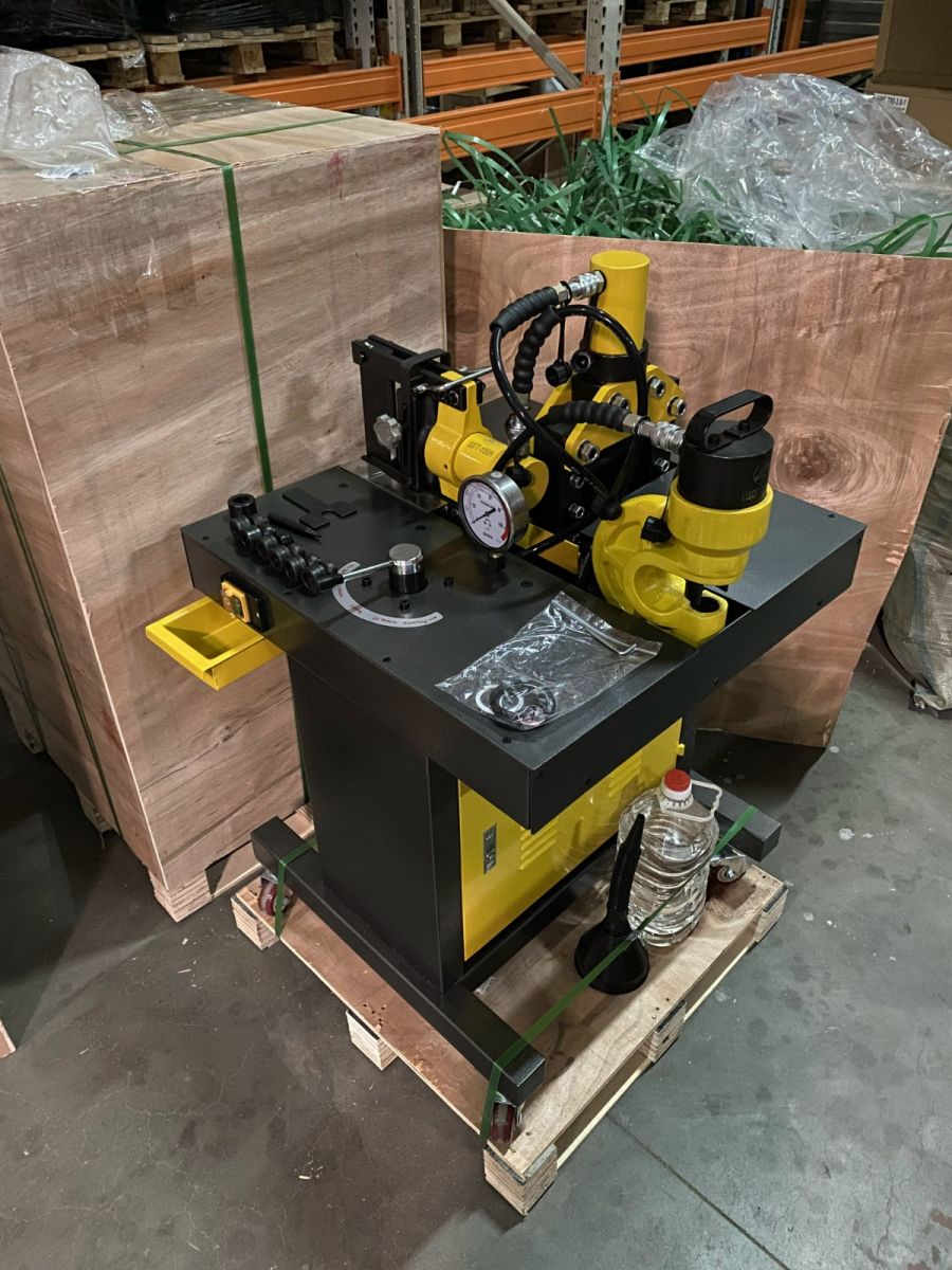 Станок шинообрабатывающий универсальный гидравлический СШГ-150/400 - фото