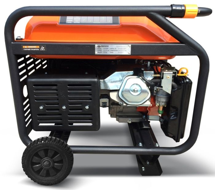 Генератор бензиновый Daewoo GDA 6800E - фото