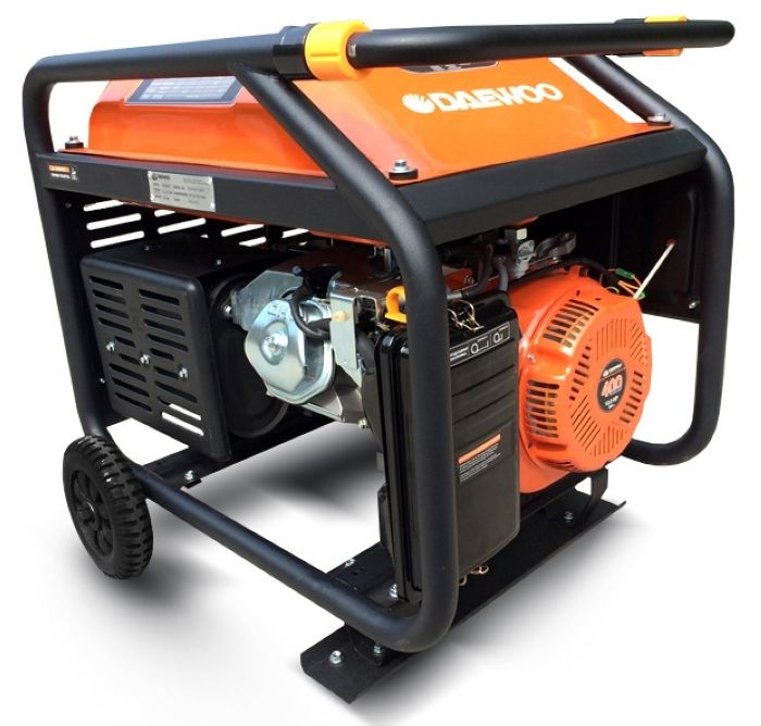 Генератор бензиновый Daewoo GDA 6800E - фото