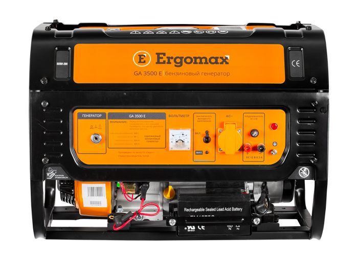 Генератор бензиновый ERGOMAX GA-3500E - фото